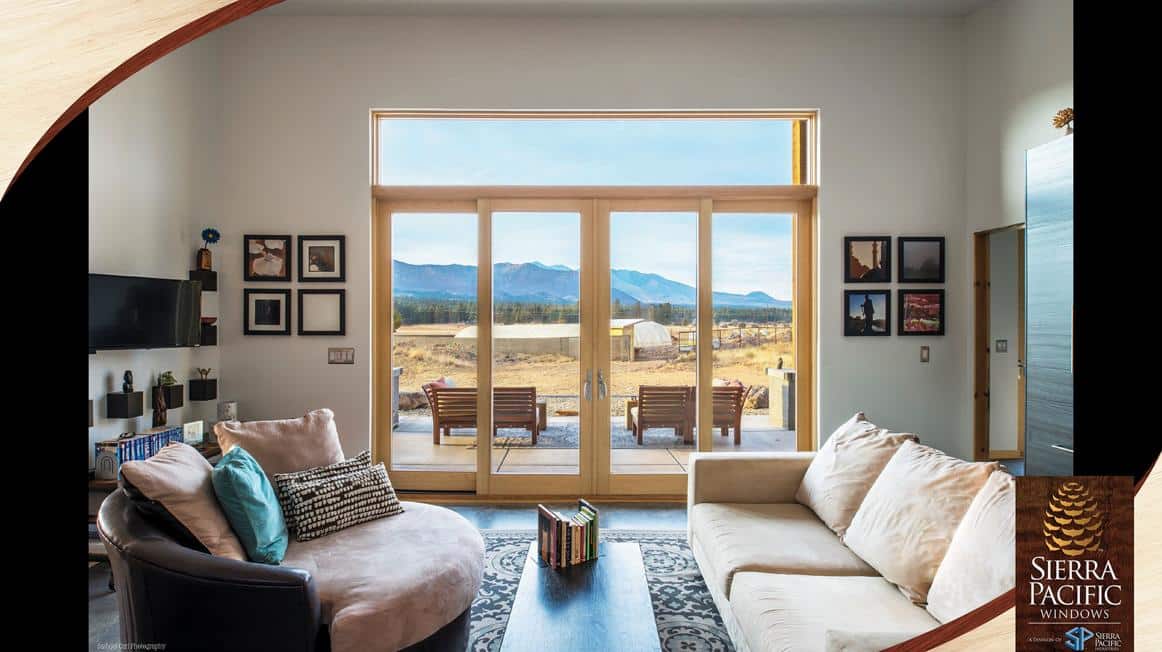 Newly Installed Exterior French Doors